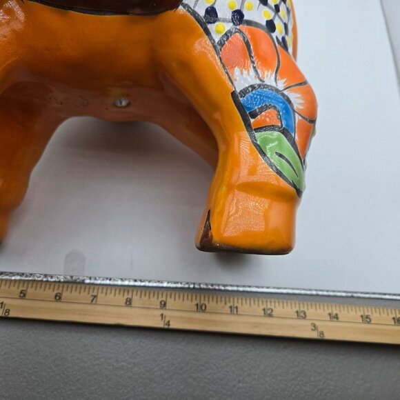Handcrafted Handpainted Donkey Planter Mexican Talavera Pottery*Read - Picture 10 of 12